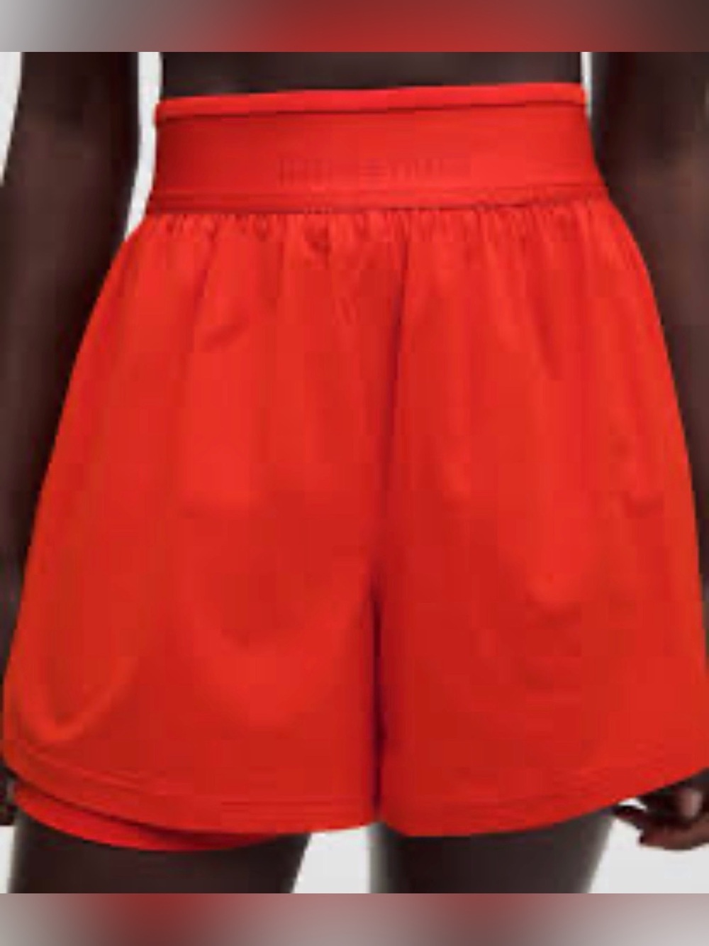 lululemon athletica Red Athletic Shorts